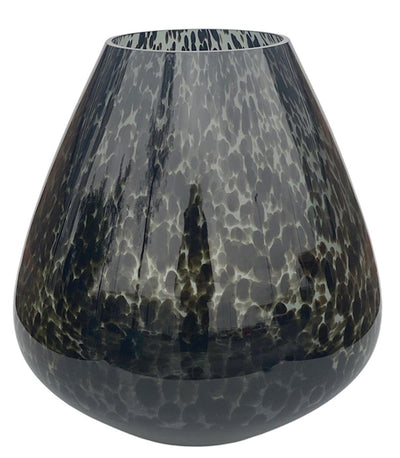 Luxe Vaas CHEETAH Grijs – L Ø32 x H33 cm - Lucy's Living