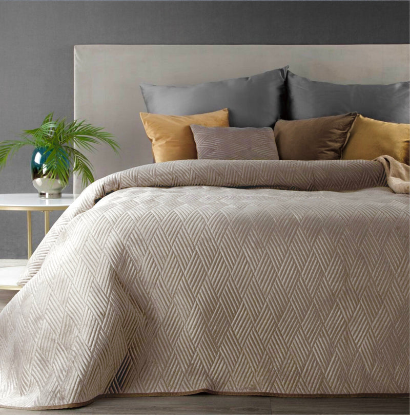 Beddensprei MEID Beige 220 x 240 cm - Oneiro Goods