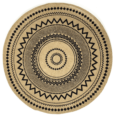 Luxe Placemat JUTE - ø 38 cm - Lucy's Living