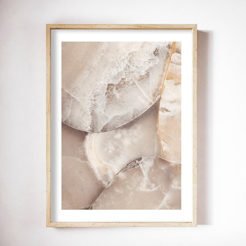 Nude Marble Stone NO1 Poster - Lucy&