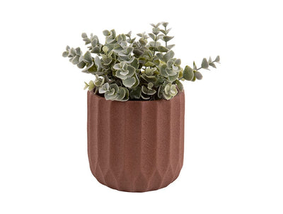 Luxe Bloempot PALOMA Bruin - D 18 cm - Lucy's Living