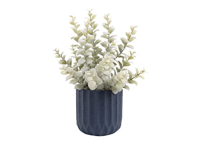 Luxe Bloempot PALOMA S Blauw - D 13 cm - Lucy's Living