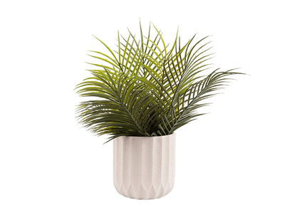 Luxe Bloempot PALOMA S Wit - D 13 cm - Lucy's Living